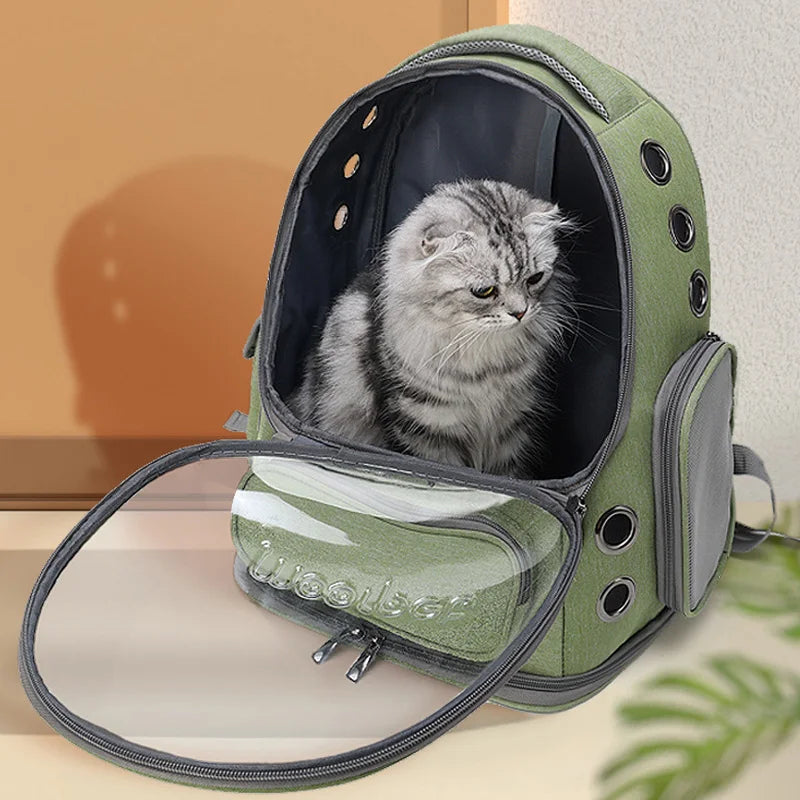 Transparent Cat Backpack Carrier