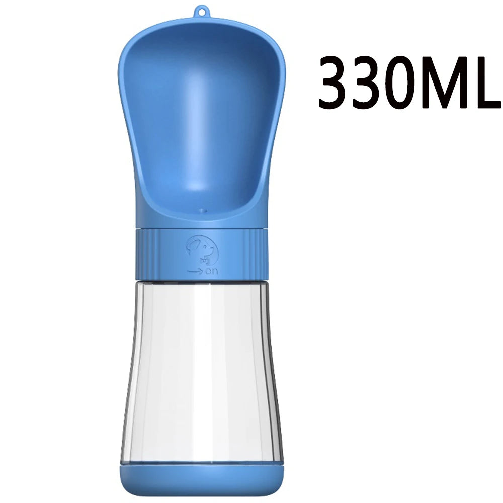 Portable Dog Water Bottle With a Drinking Bowl