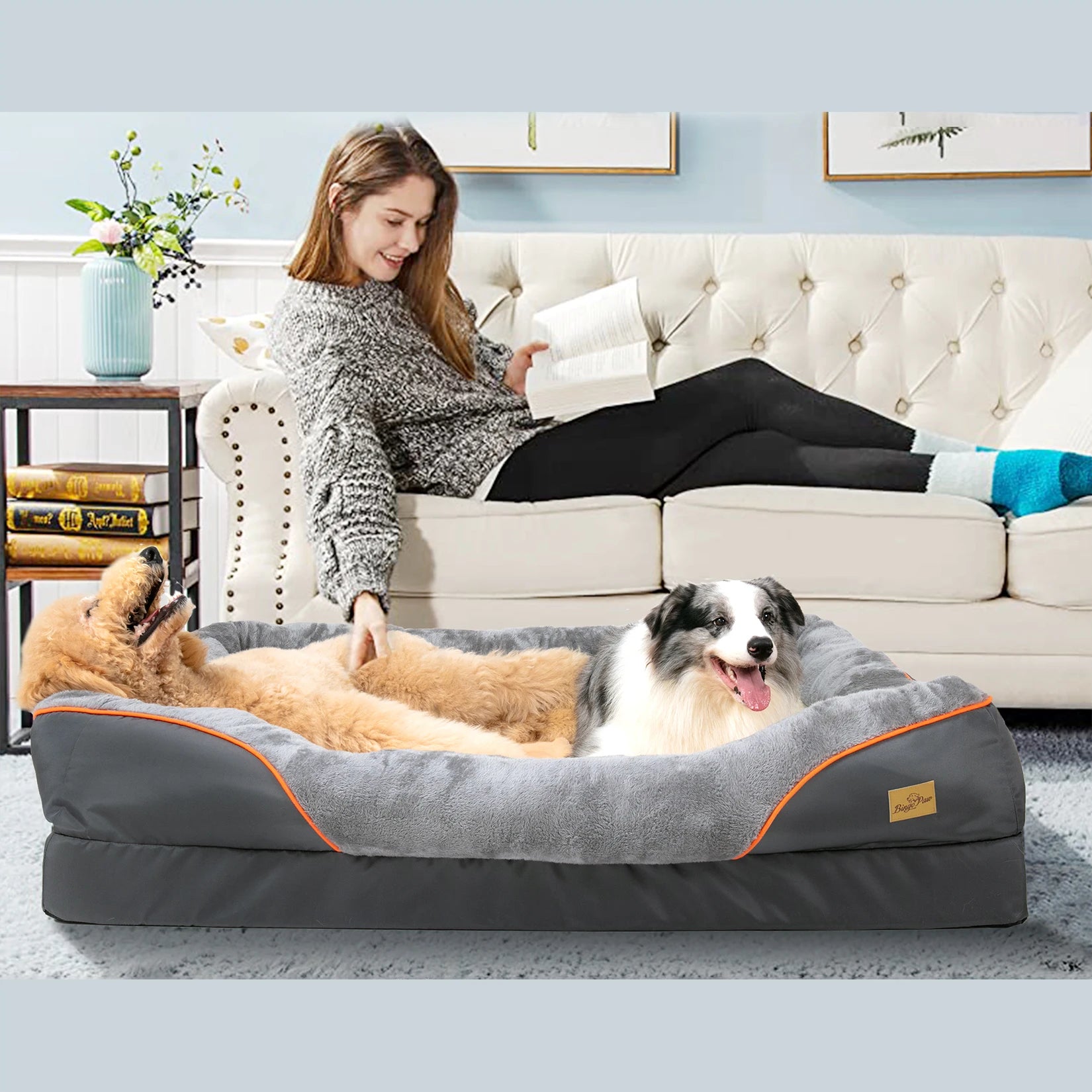 Large Soft Dog Bed