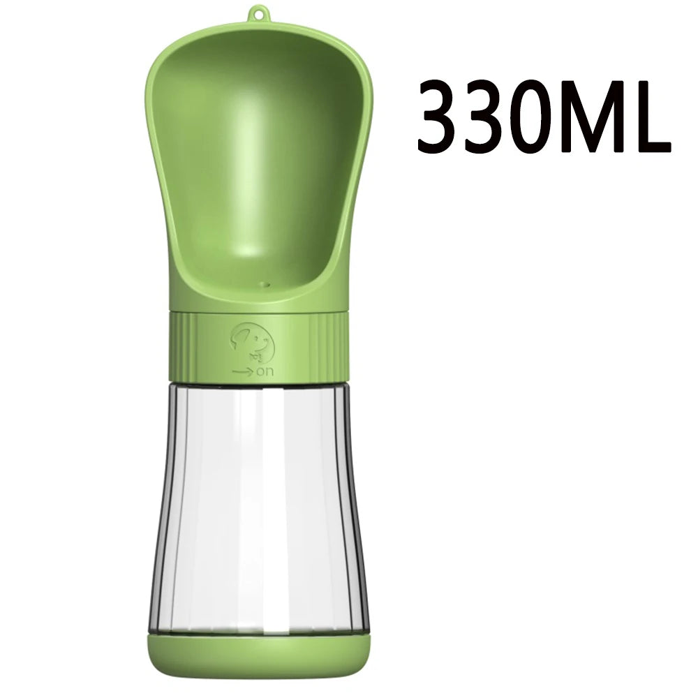 Portable Dog Water Bottle With a Drinking Bowl