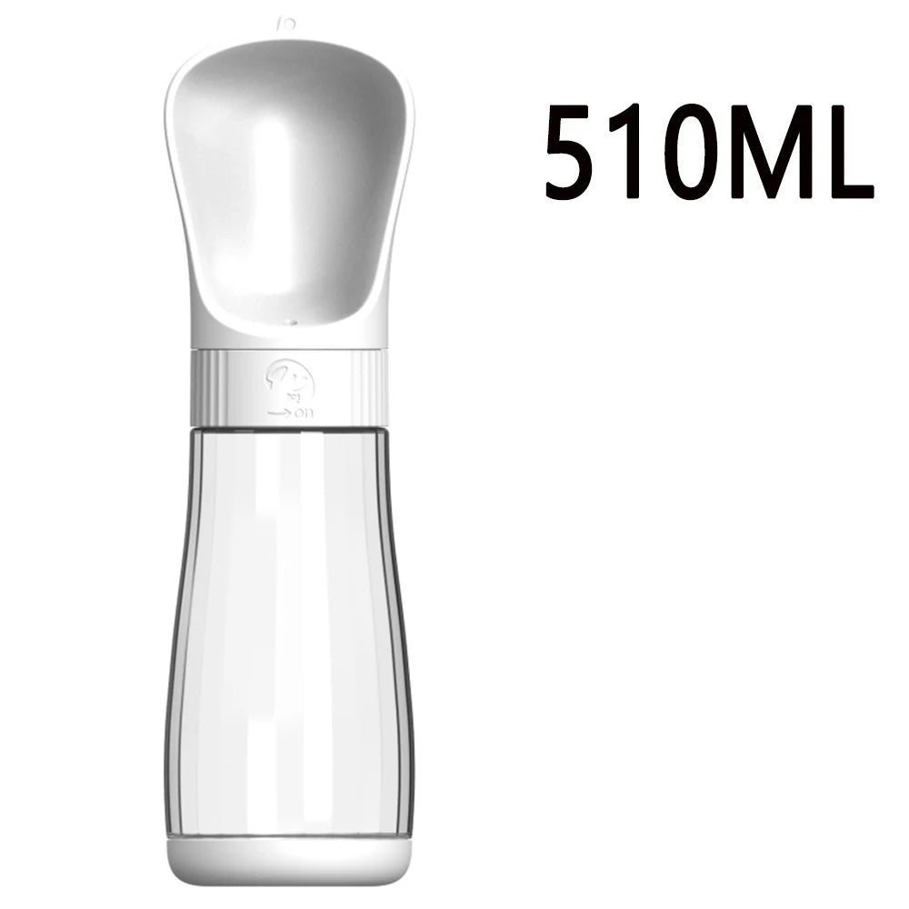 Portable Dog Water Bottle With a Drinking Bowl