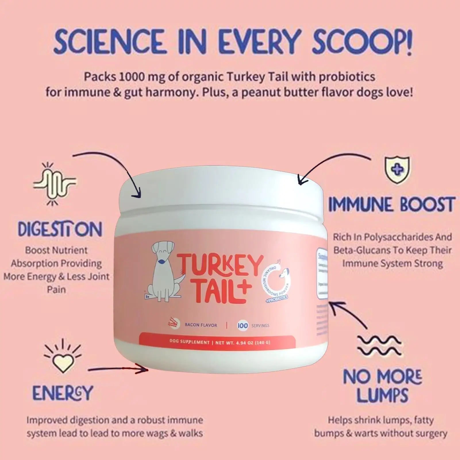 Natural Digestion Supplement for Dogs