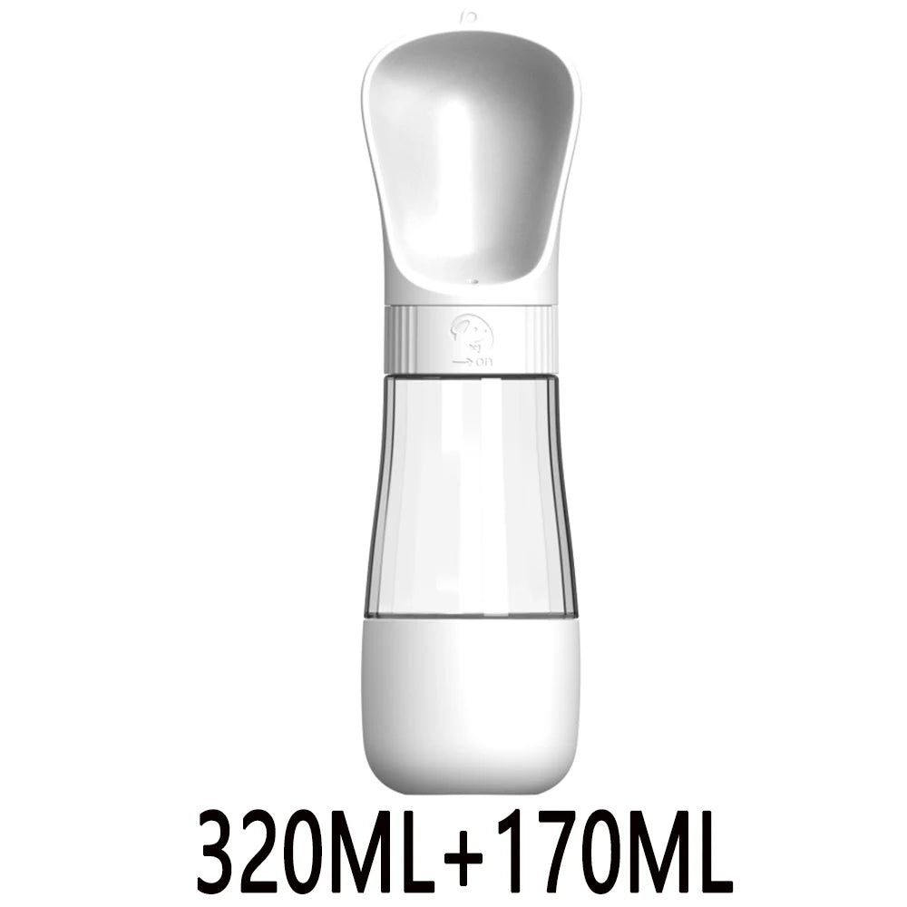 Portable Dog Water Bottle With a Drinking Bowl