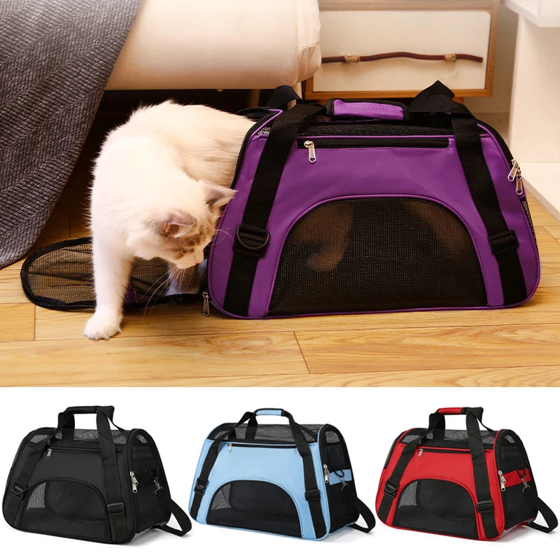 Soft-Sided Pet Travel Tote