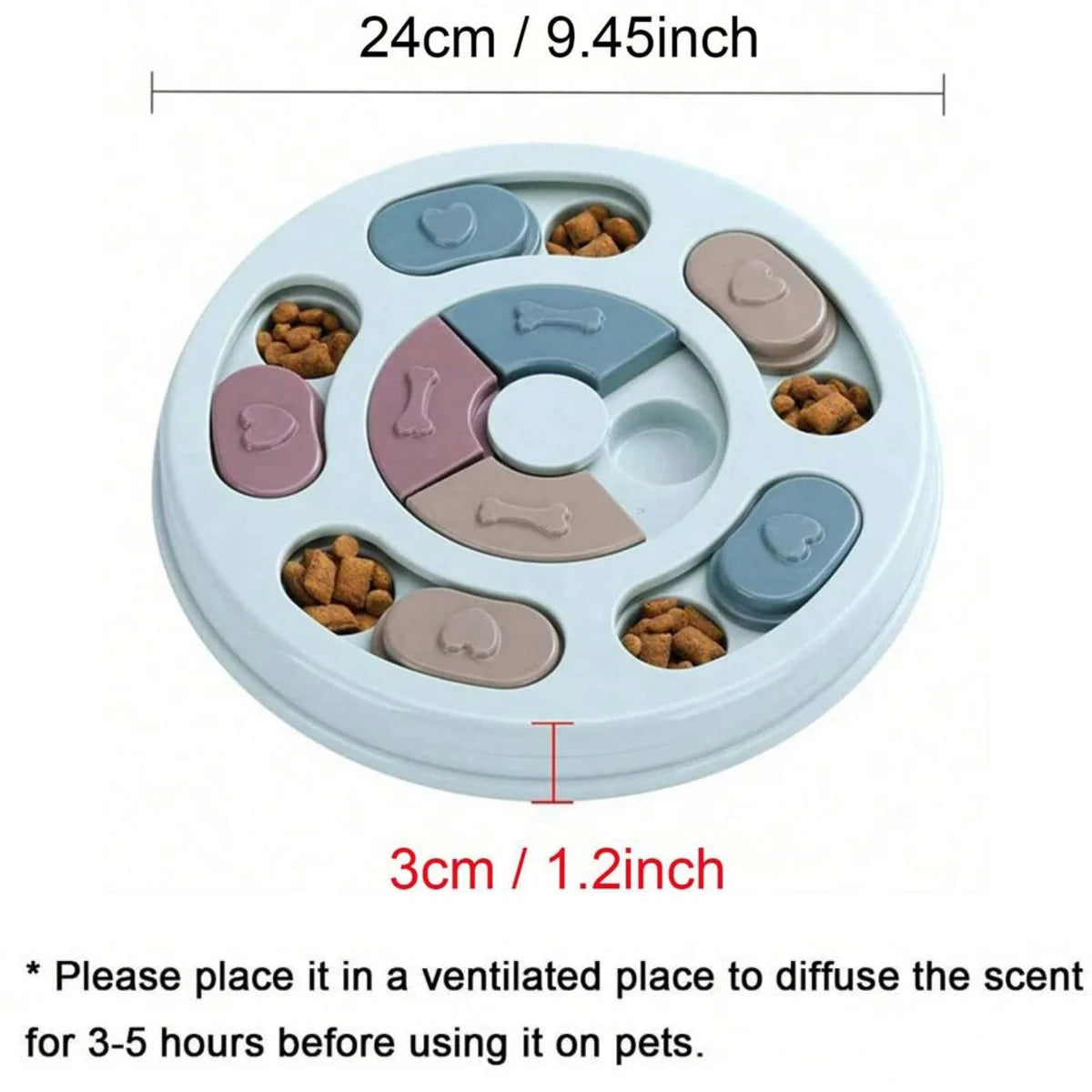 Pet Puzzle Feeder Toy