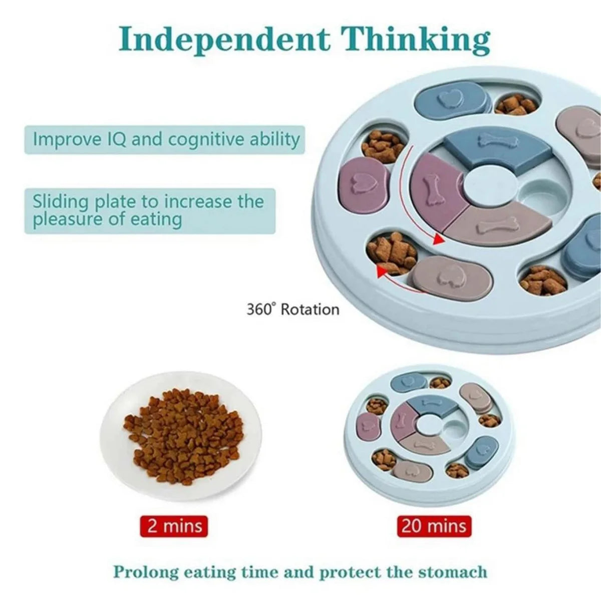 Pet Puzzle Feeder Toy