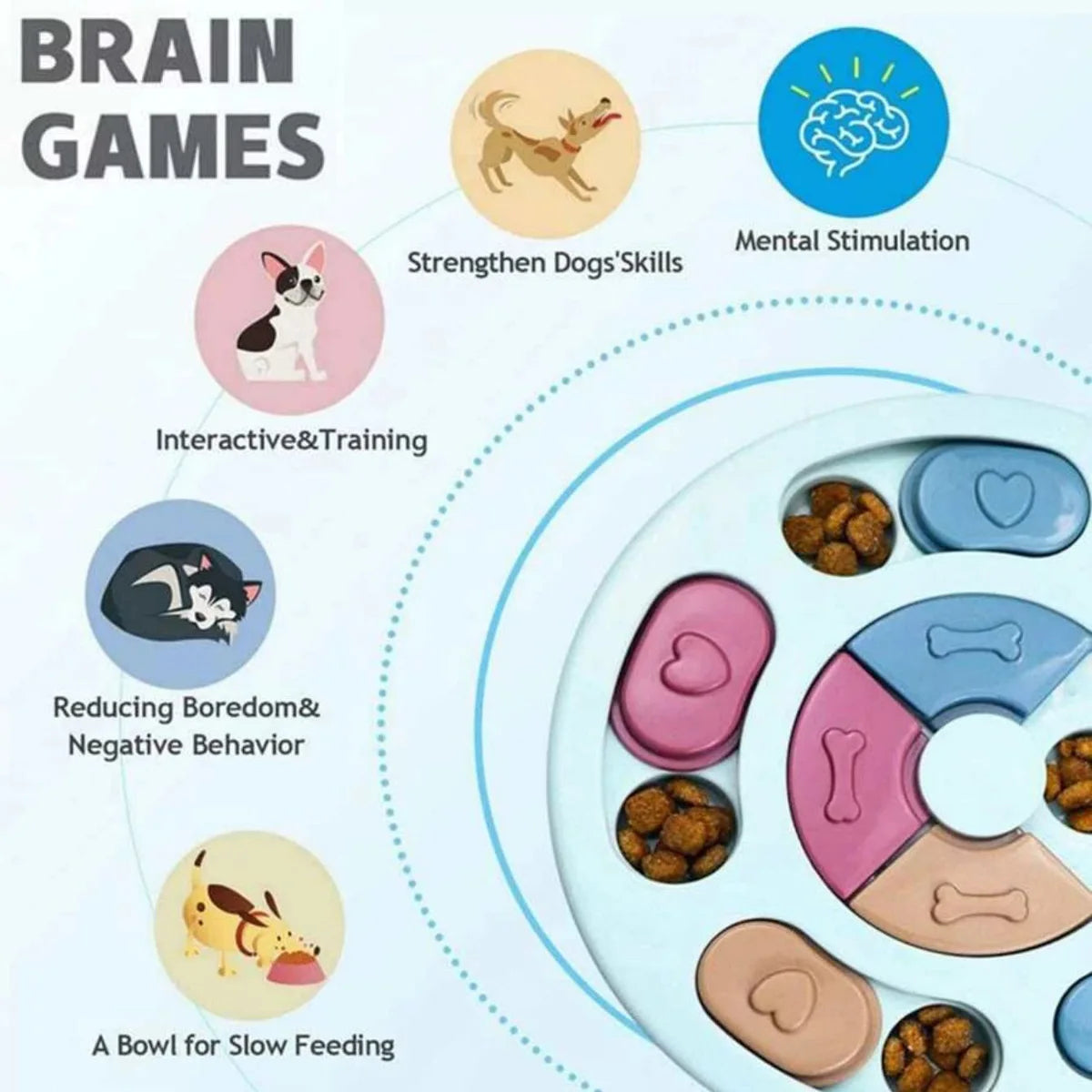 Pet Puzzle Feeder Toy