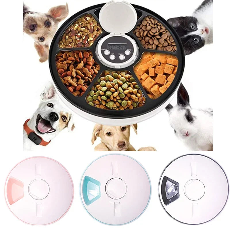 Dog/Cat Smart Feeder with Timer & Voice Recorder