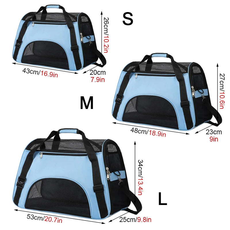 Soft-Sided Pet Travel Tote