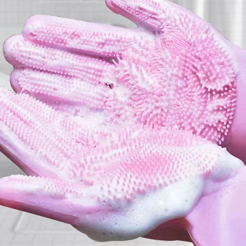 Dog & Cat Grooming Bath Gloves