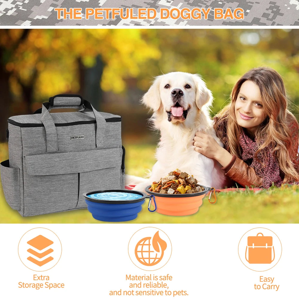 Dog Travel Organizer Tote